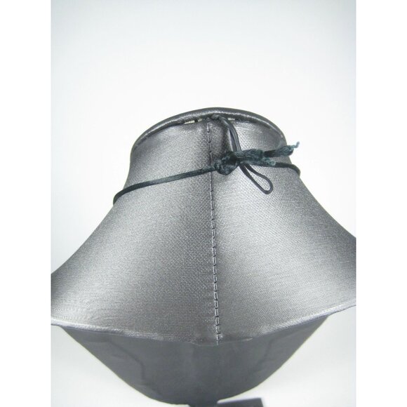 Ceramic Necklace Pendant Geometric Statement Cord Strand 26 Inch Signed G - Picture 11 of 12